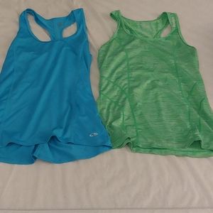 Lot of 4 athletic tanks